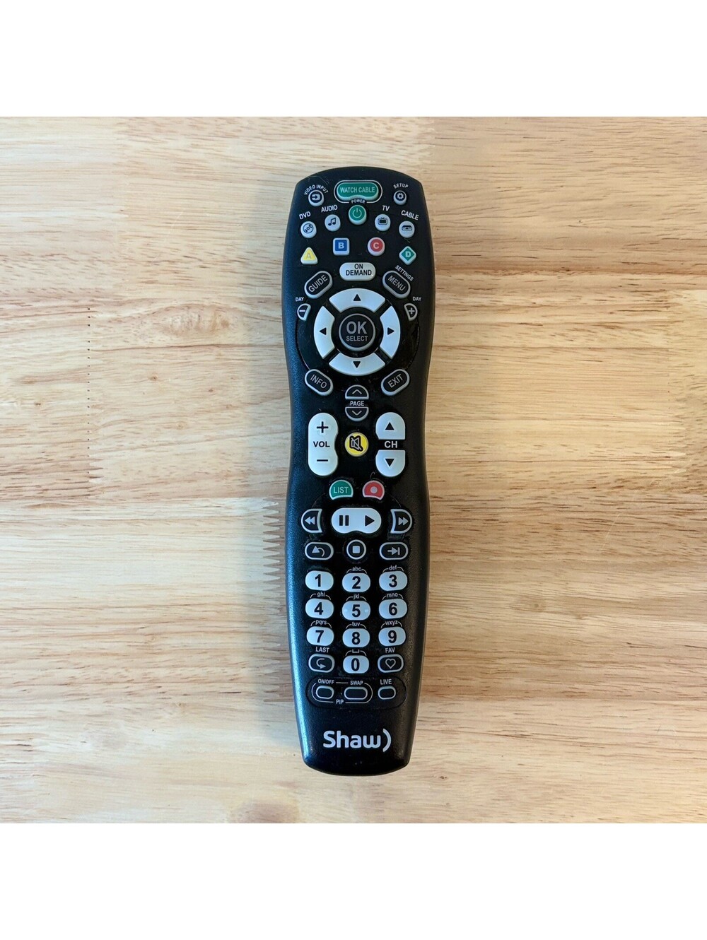 Shaw Cable URC 2025B1-B1 Remote Control Original OEM - Tested